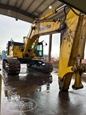 Front of used Komatsu Excavator